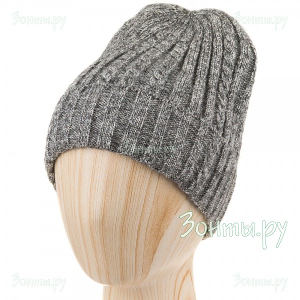 Женская шапка светло-серая  Nuages NH-830-11