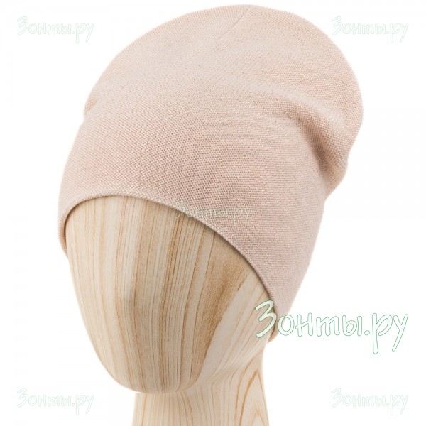 Женская шапка персиковая Nuages NH-862-307