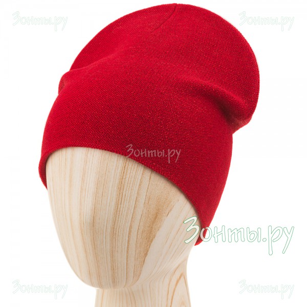 Женская шапка красная Nuages NH-862-3K3