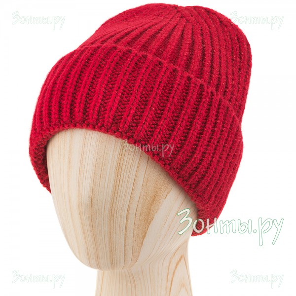 Женская шапка красная Nuages NH-861-25