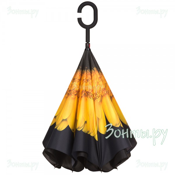 Зонт-трость наоборот ArtRain 11989-03 двойной