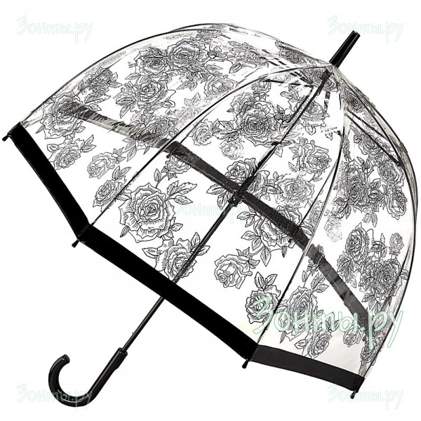 Механический зонт-трость Fulton L042-3729 BlackRose