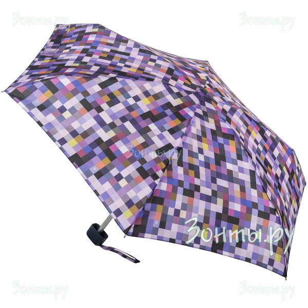 Легкий зонт мини Fulton L501-3772 Pixel Power
