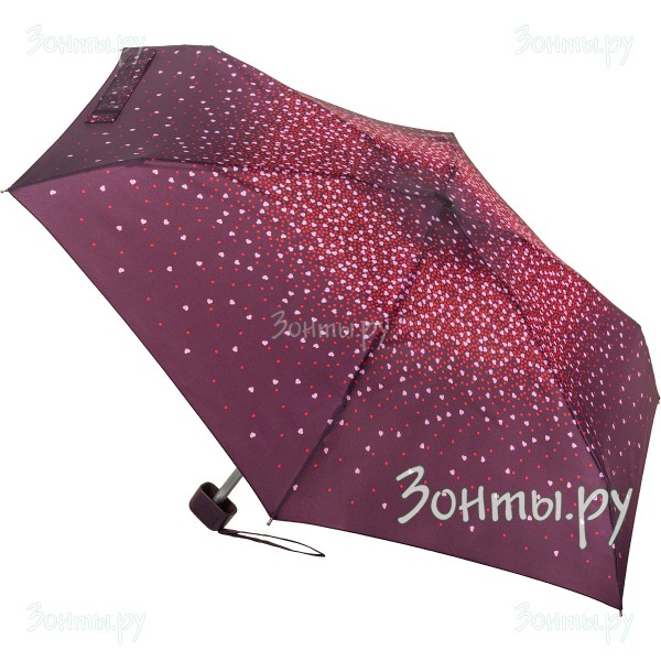 Легкий мини-зонт Fulton L501-3775 Confetti Hearts