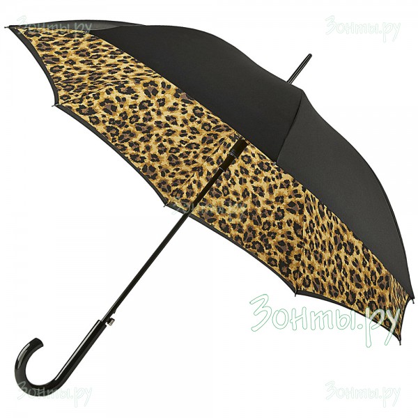 Женский зонт-трость двусторонний Fulton L754-3791 Lynx