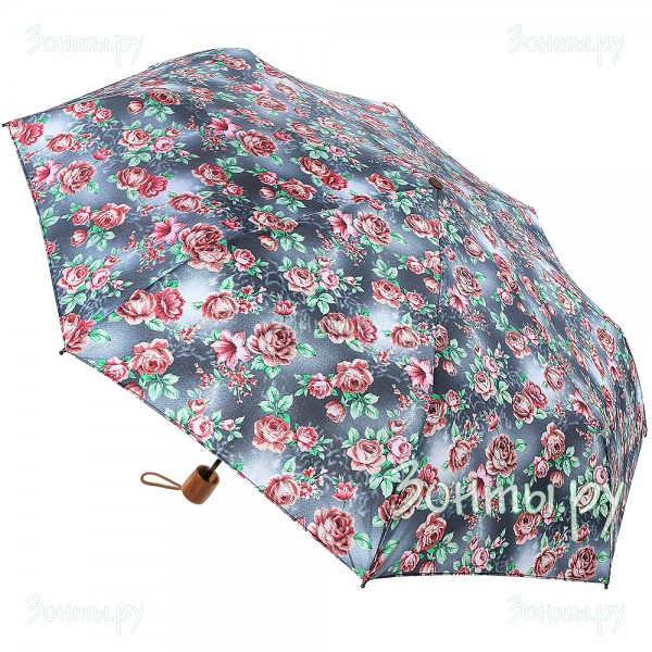 Женский механический зонт ArtRain 3535-11 с бутонами роз