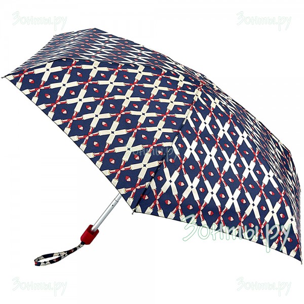 Нажмите чтобы увеличить Женский зонт-мини Lulu Guinness L717-3552 механический