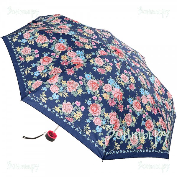 Женский механический облегченный зонт ArtRain 5316-02 с цветочным рисунком