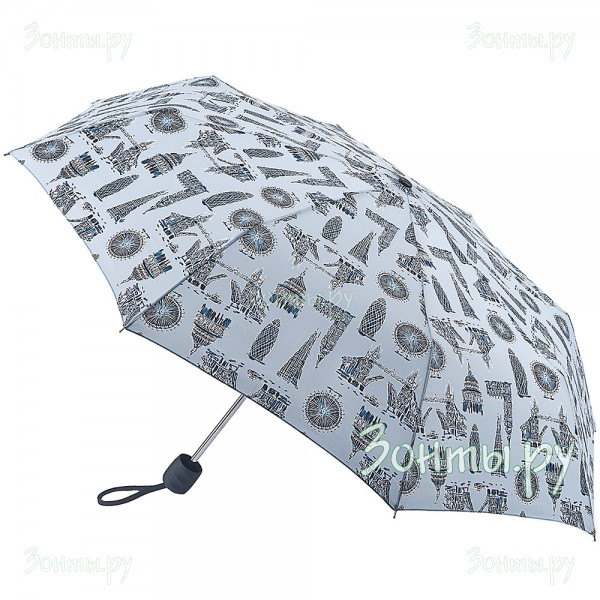 Женский зонт  Fulton G701-3889 механика (Достопримечательности)
