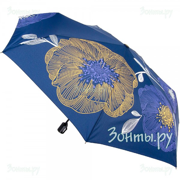Зонт для женщин с цветочным принтом автоматический Три слона L3768-54K