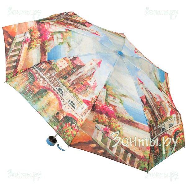 Зонт для женщин компактный Magic Rain 52223-04, механика