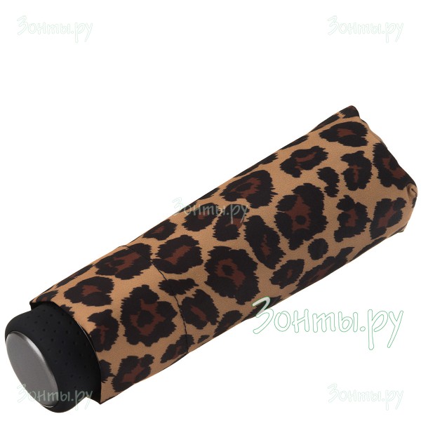 Мини зонтик механика с леопардовым принтом RainLab Pat-036 mini LeopardPattern