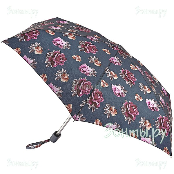 Нажмите чтобы увеличить Мини зонтик для женщин Fulton L501-3949 SteelRoses