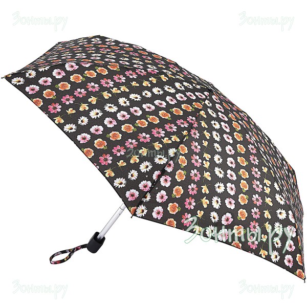 Мини зонтик для женщин Fulton L501-3951 FloralChain