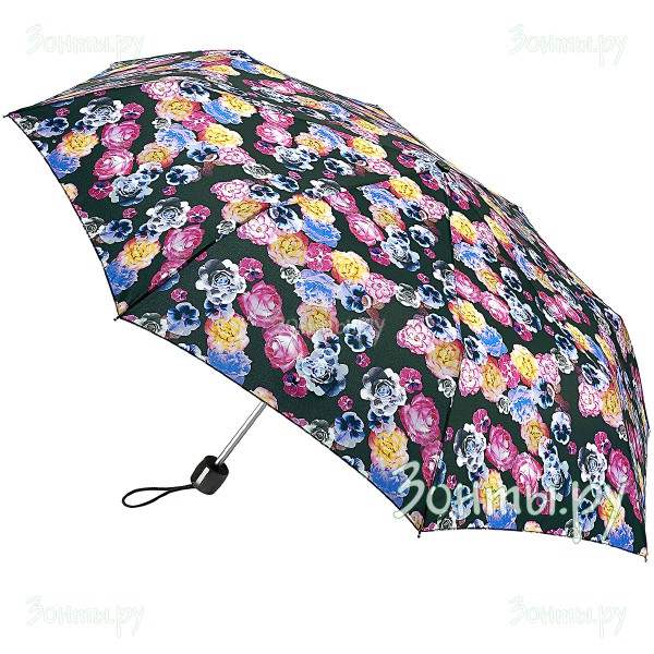 Женский зонт облегченный Fulton L354-3947 NeonGarden