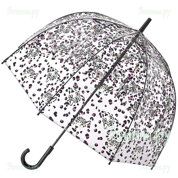 Зонтик-трость для женщин Fulton L042-3963 LeopardCamo
