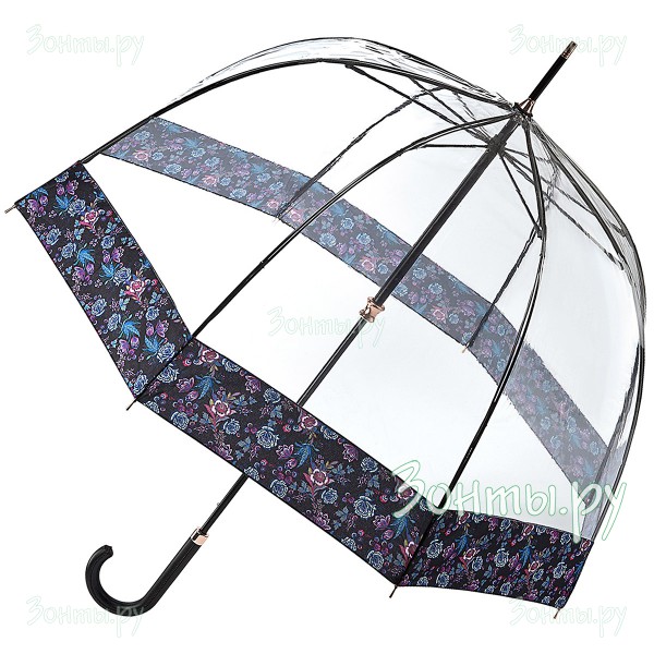 Зонт трость прозрачный Fulton L866-3753 LuminousFloral