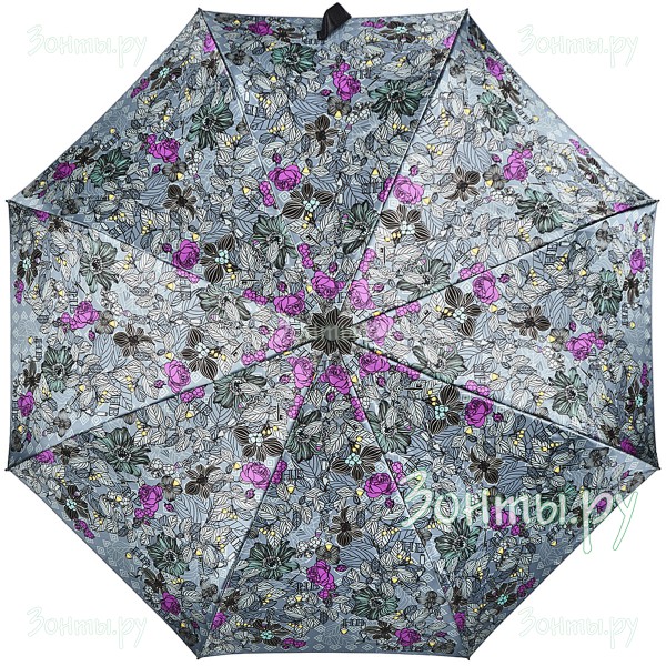 Зонтик сатиновый с цветами Henry Backer Q2102 Charm