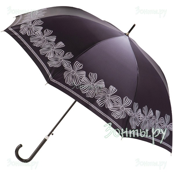 Женский зонт-трость с бантами на куполе Henry Backer U11204 Bows