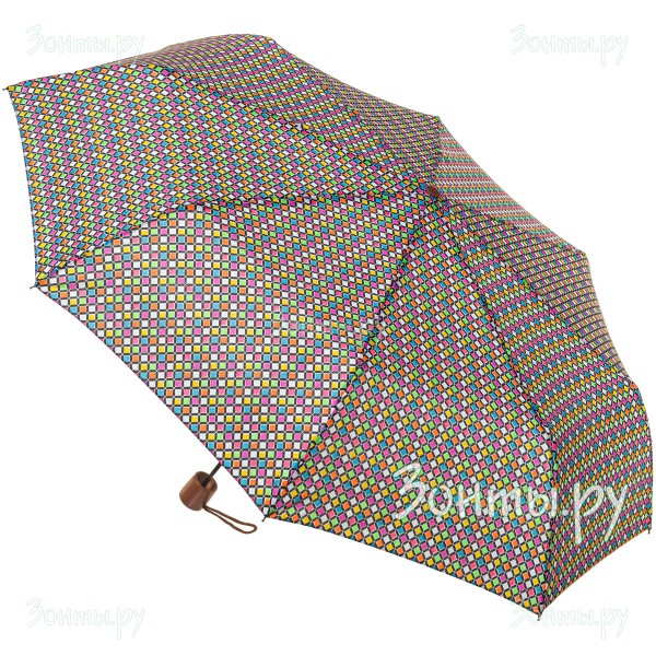 Компактный зонт ArtRain 3535-32 с деревянной ручкой