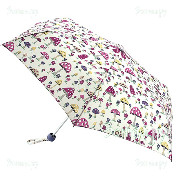 Женский зонтик с дизайнерским принтом Cath Kidston L768-3569 Mushroom