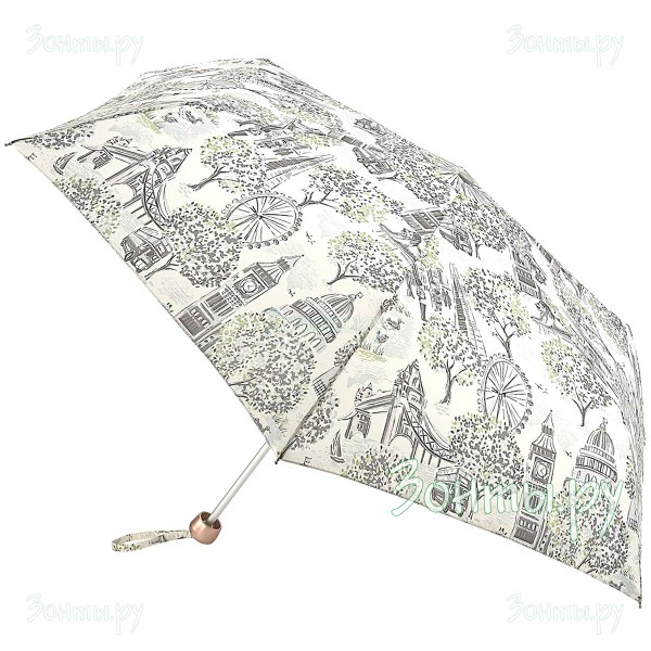 Женский зонтик с дизайнерским принтом Cath Kidston L768-3721 LondonToile
