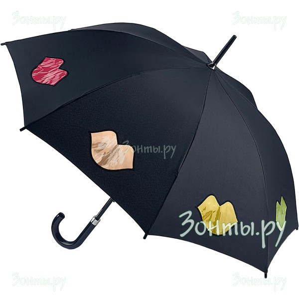Женский зонтик с дизайнерским принтом Lulu Guinness L764-3659