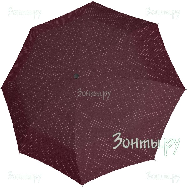 Бордовый зонт полностью автоматический Doppler 744865 RL02 с узором