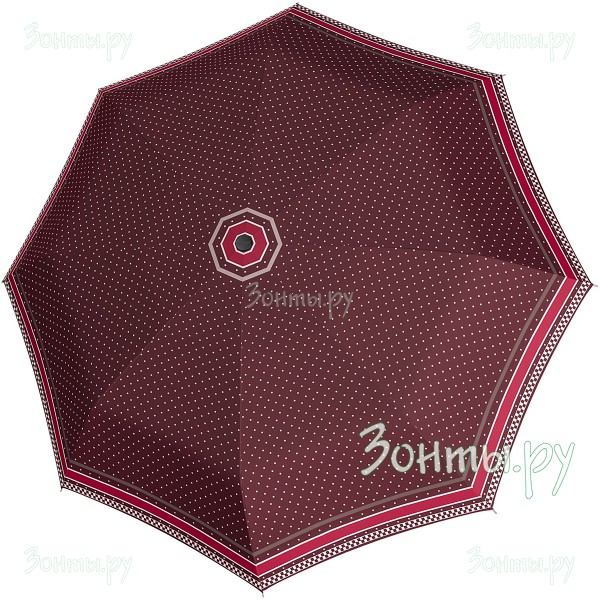 Бордовый зонт автомат Doppler 7441465 G2803-01 облегченный