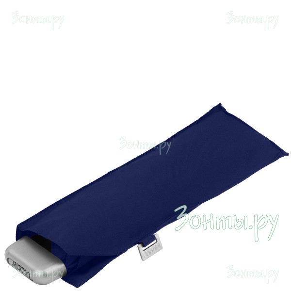 Темно-синий зонт мини Doppler 722631DMA плоской формы