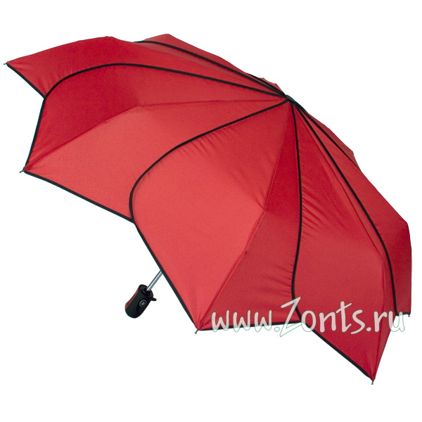 Зонтик в виде лепестков цветка красный Happy Rain 80543