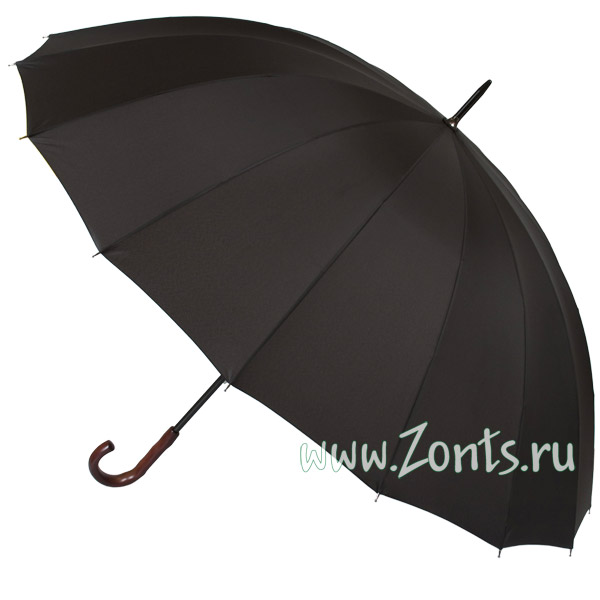 Большой мужской черный зонт-трость Balenciaga C-2