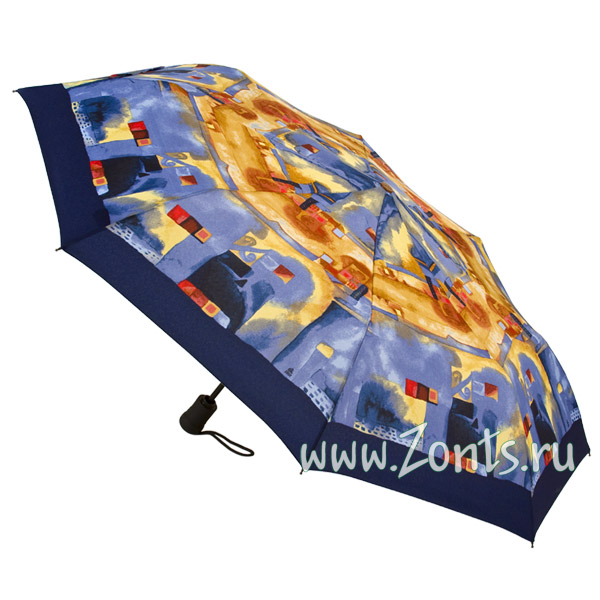 Удобный женский зонт Airton 3915-54 средних размеров