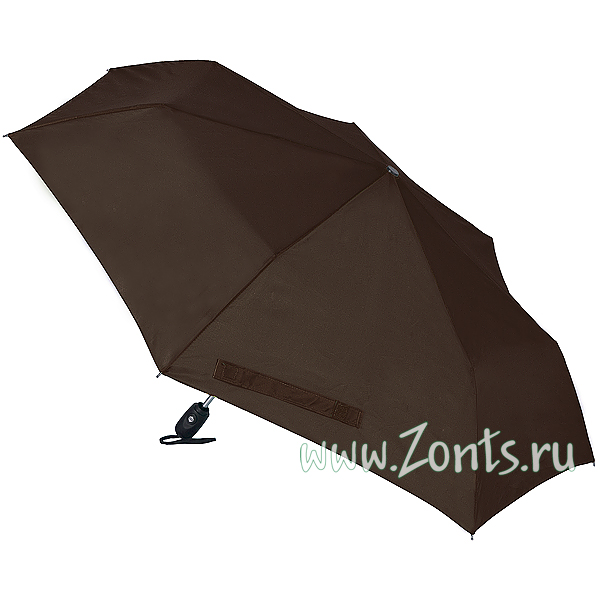 Темно-коричневый складной зонт Prize 391-11