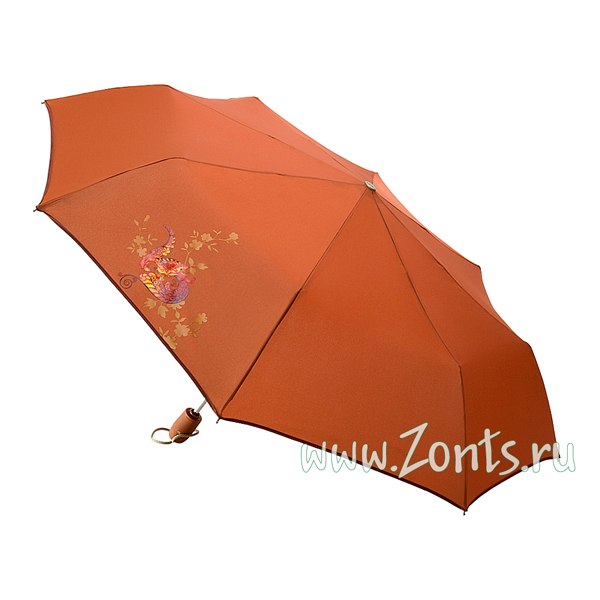 Летний зонтик Airton 3912-17 ярко-оранжевой расцветки