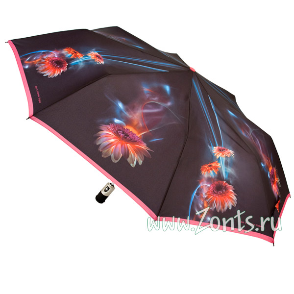 Зонтик автомат с цветком Zest 23745-175