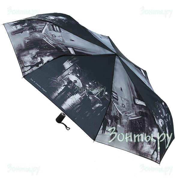Женский зонт автомат Zest 23745-225 Ночной город