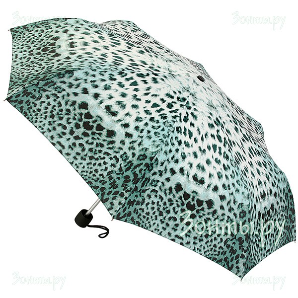 Легкий женский зонтик Fulton L354-2513 Leopard Cat Minilite-2