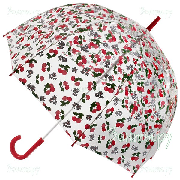 Прозрачный зонтик с вишнями Cath Kidston для Fulton L546-1984 Сherry