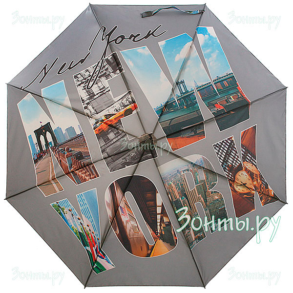Зонт-автомат с изображением по всему куполу Zest 23785-10