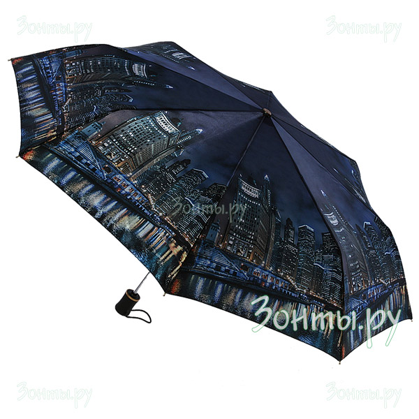 Женский складной зонтик Три слона 135-28 (сатин)