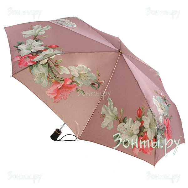 Женский зонтик с изображением цветов Три слона 155-52 (тефлон)