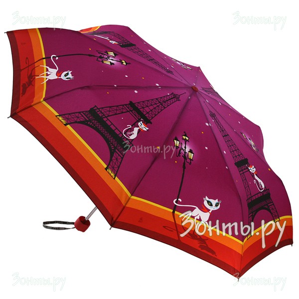 Зонт для девушек Zest 53516-245 «Парижская кошка»