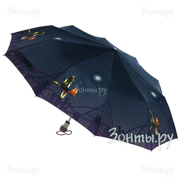 Зонтик для молодой девушки Zest 53616-238 Девочка с кошкой