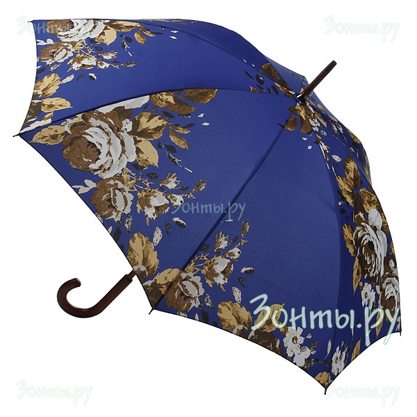 Дизайнерский зонт-трость Fulton L056-2638 в синих тонах