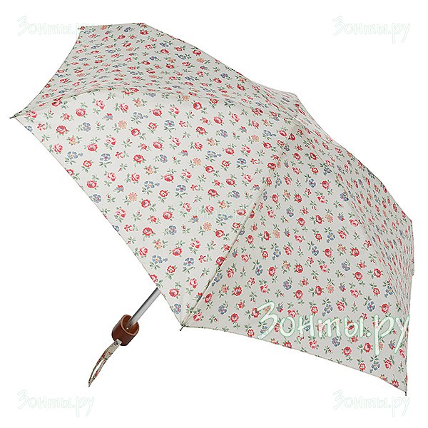 Дизайнерский плоский зонт Cath Kidston L521-2536 Linen Spring
