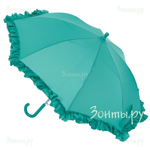 Детский зонт зеленый с рюшами Airton 1652-10