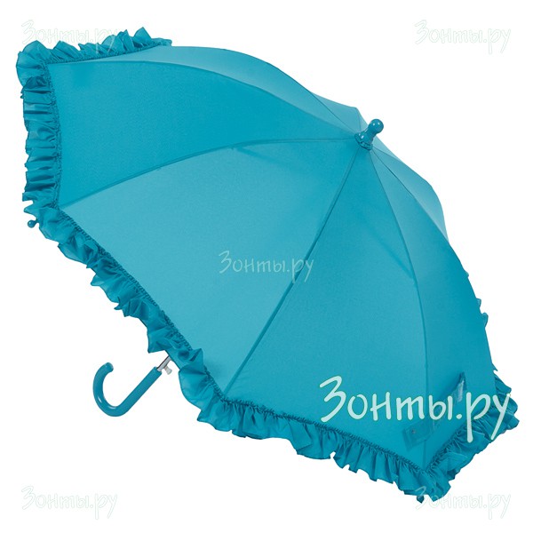 Детский зонт светло-синий с рюшами Airton 1652-11