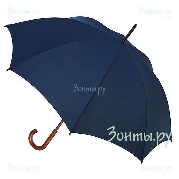 Легкий синий зонт-трость Fulton L776-033 Midnight Kensington-1
