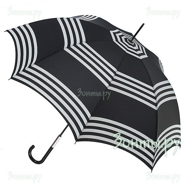 Женский зонт-трость Lulu Guinness L720-2784 Stripes от дизайнера